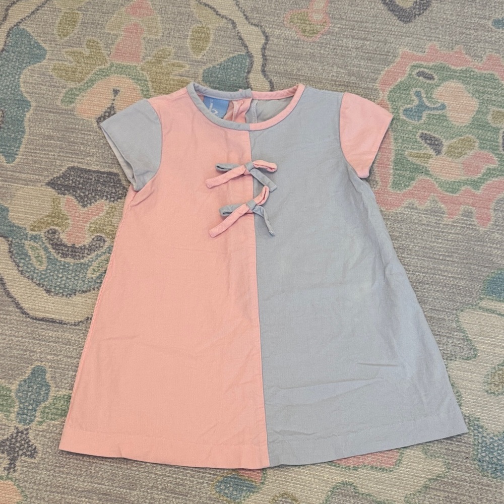 bella bliss Two-Tone Pink and Blue Dress (2T)